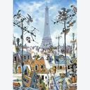 Afbeelding van 1000 st - Eiffel Tower - Loup (door Heye)