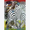 Afbeelding van 1000 st - Zebra - Tinga Tinga (door Heye)