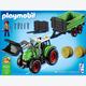 Afbeelding van Grote Tractor Met Aanhangwagen - Playmobil Country (door Playmobil)