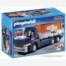 Afbeelding van Cargo Truck met Container - Playmobil City (door Playmobil)