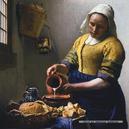 Afbeelding van 210 st - Vermeer: The Kitchenmaid / De Keukenmeid (door Puzzelman)