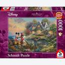Afbeelding van 1000 st - Disney Mickey & Minnie - Thomas Kinkade (door Schmidt)