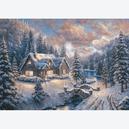 Afbeelding van 1000 st - Christmas in the mountains - Thomas Kinkade (door Schmidt)
