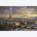 Afbeelding van 1000 st - Parijs, Stad van de Liefde - Thomas Kinkade (door Schmidt)