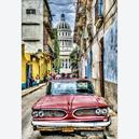 Afbeelding van 1000 st - Vintage Auto in Oud Havana (door Educa)