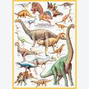 Afbeelding van 1000 st - Dinosaurussen van het Jura-tijdperk (door Eurographics)